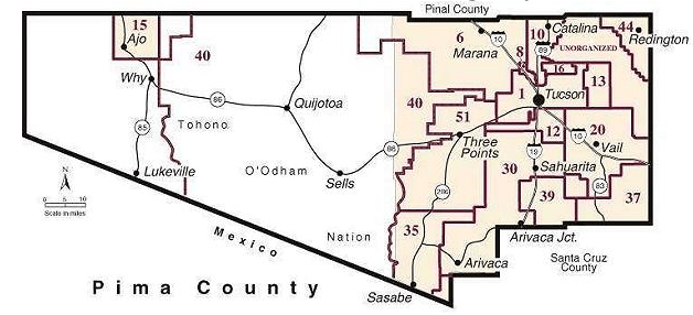 Tucson School Districts Map Metro Tucson