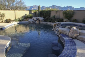 backyard pools tucson homes for sale