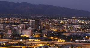 The City Of Tucson AZ Lights